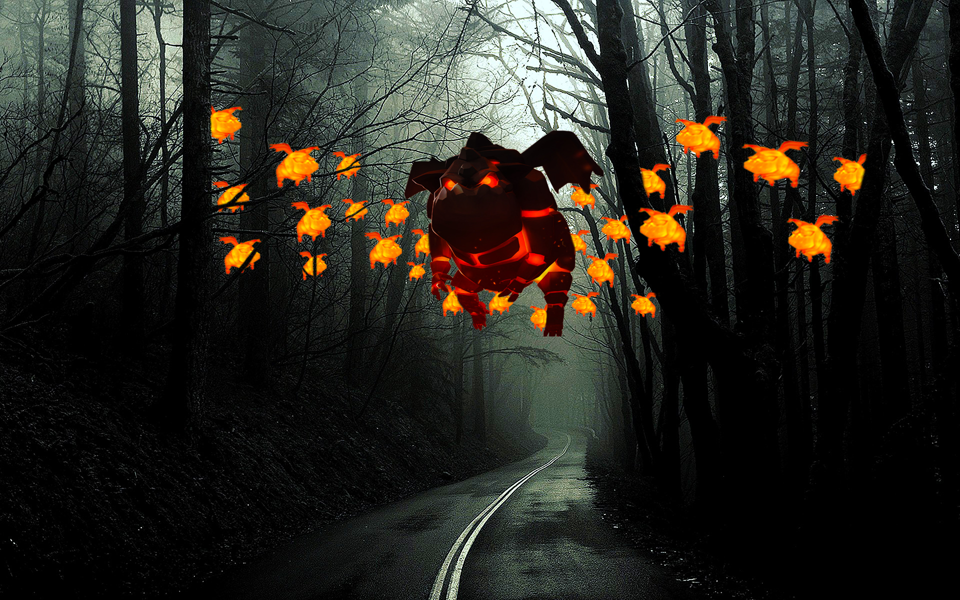 Black Forest Germany Night - HD Wallpaper 