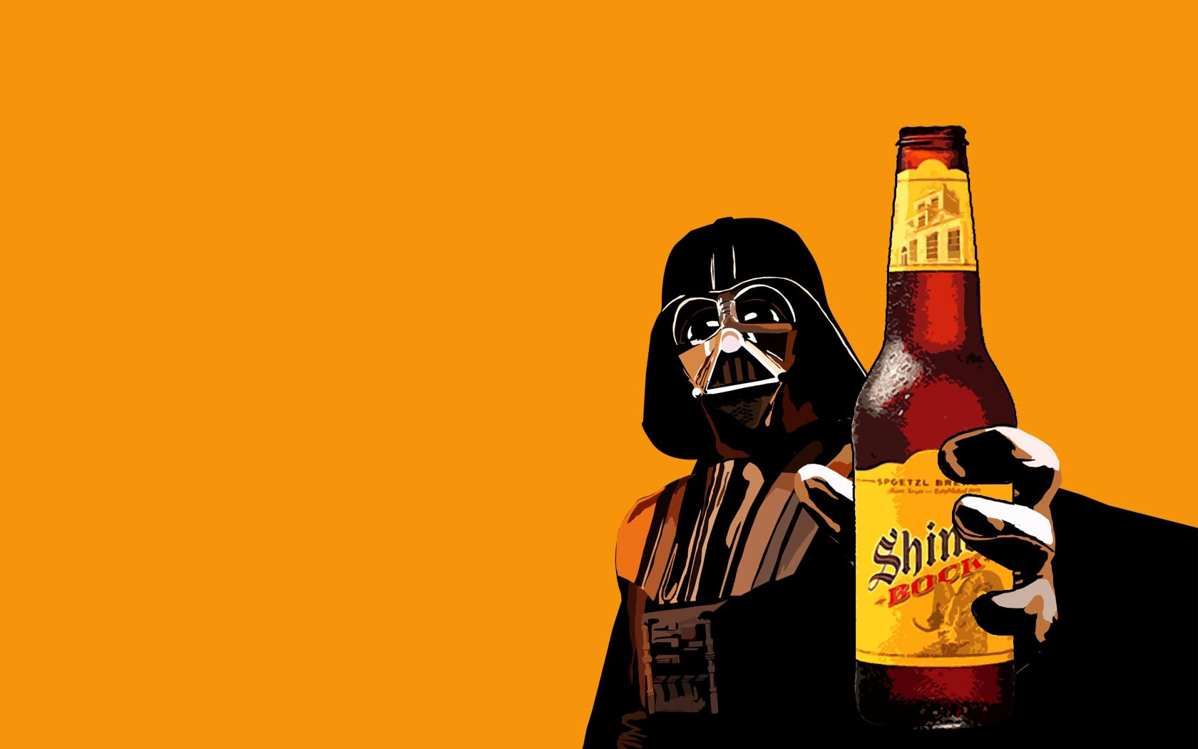Darth Vader Beer - HD Wallpaper 