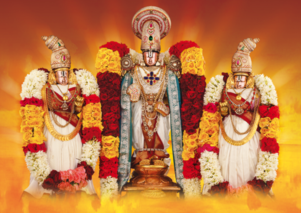 Venkateswara Swamy Stotram - Tirumala Sri Venkateswara Swamy - HD Wallpaper 