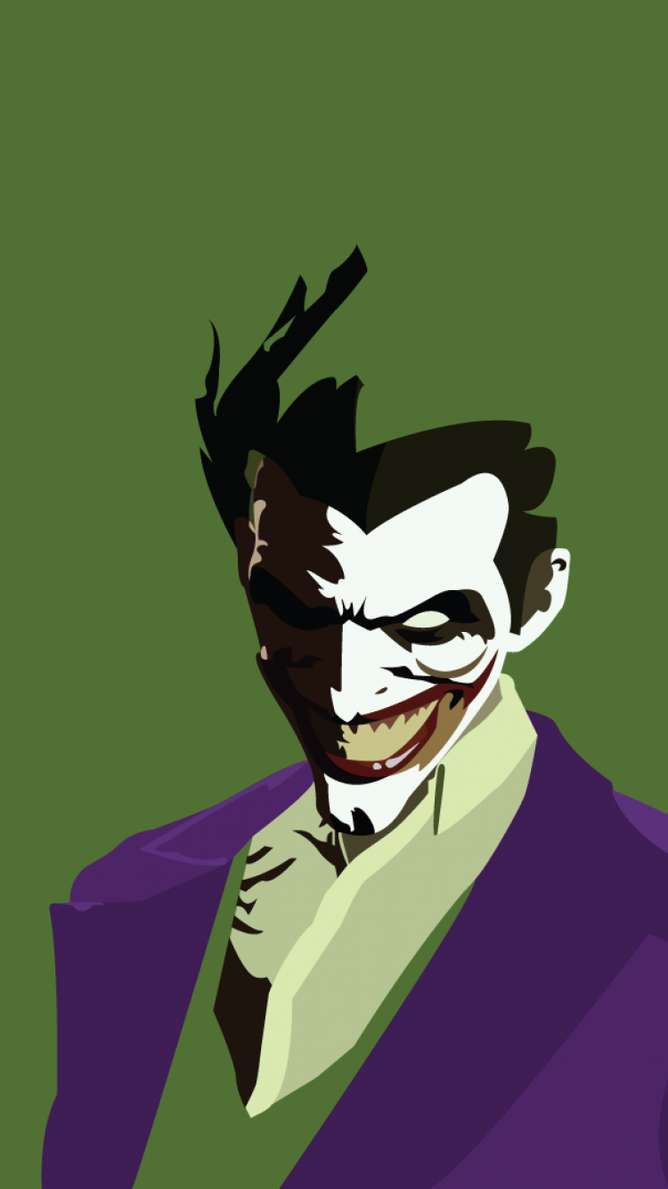 Comic Joker Wallpapers 750x1334, - Joker Comic Wallpaper Iphone - HD Wallpaper 