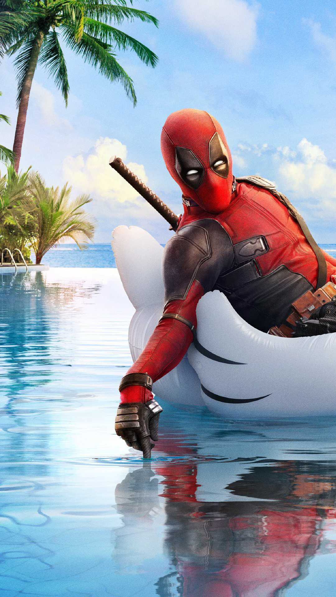 Deadpool Iphone Wallpaper Funny - HD Wallpaper 