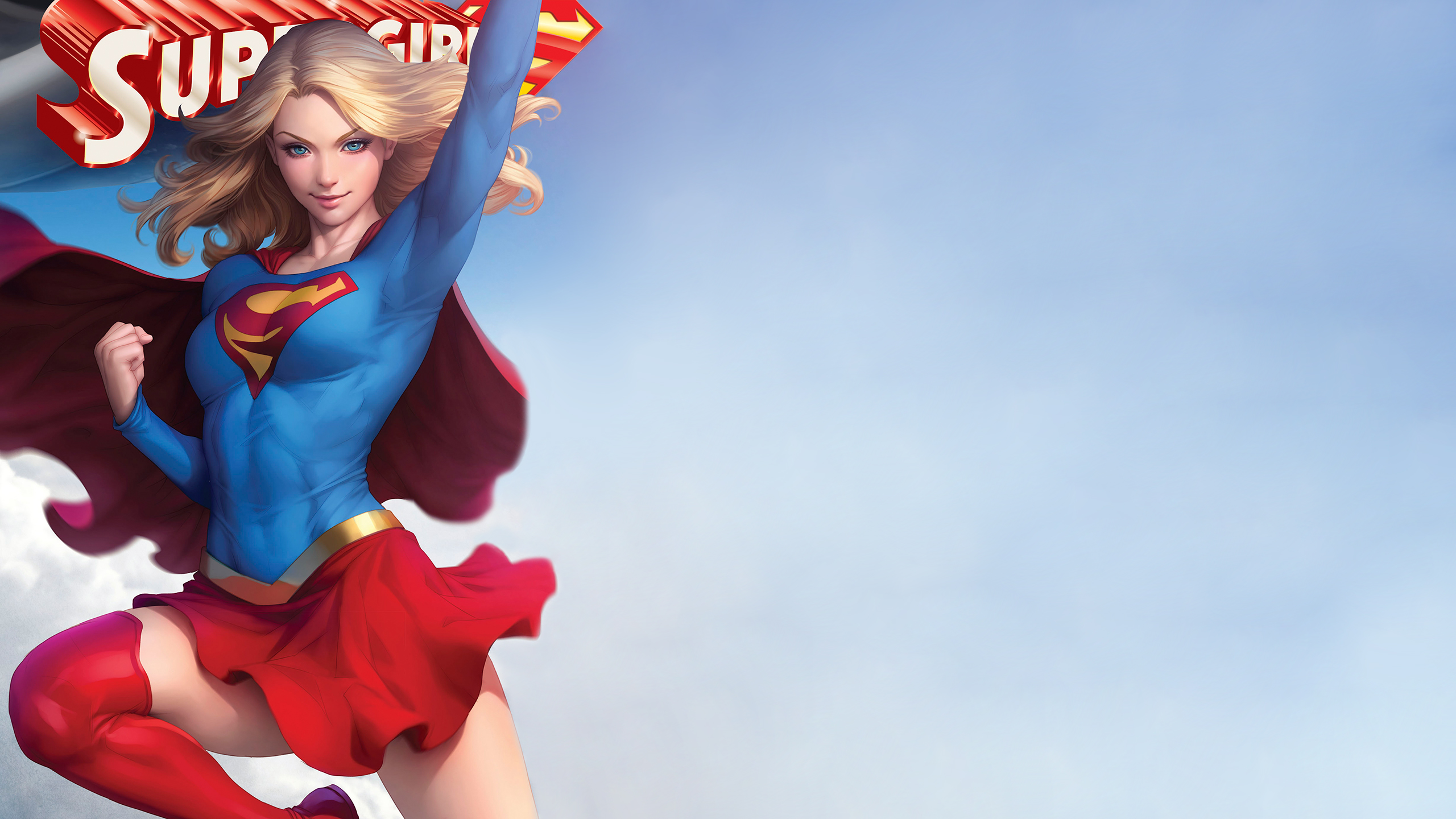 Supergirl 12 Artgerm - HD Wallpaper 