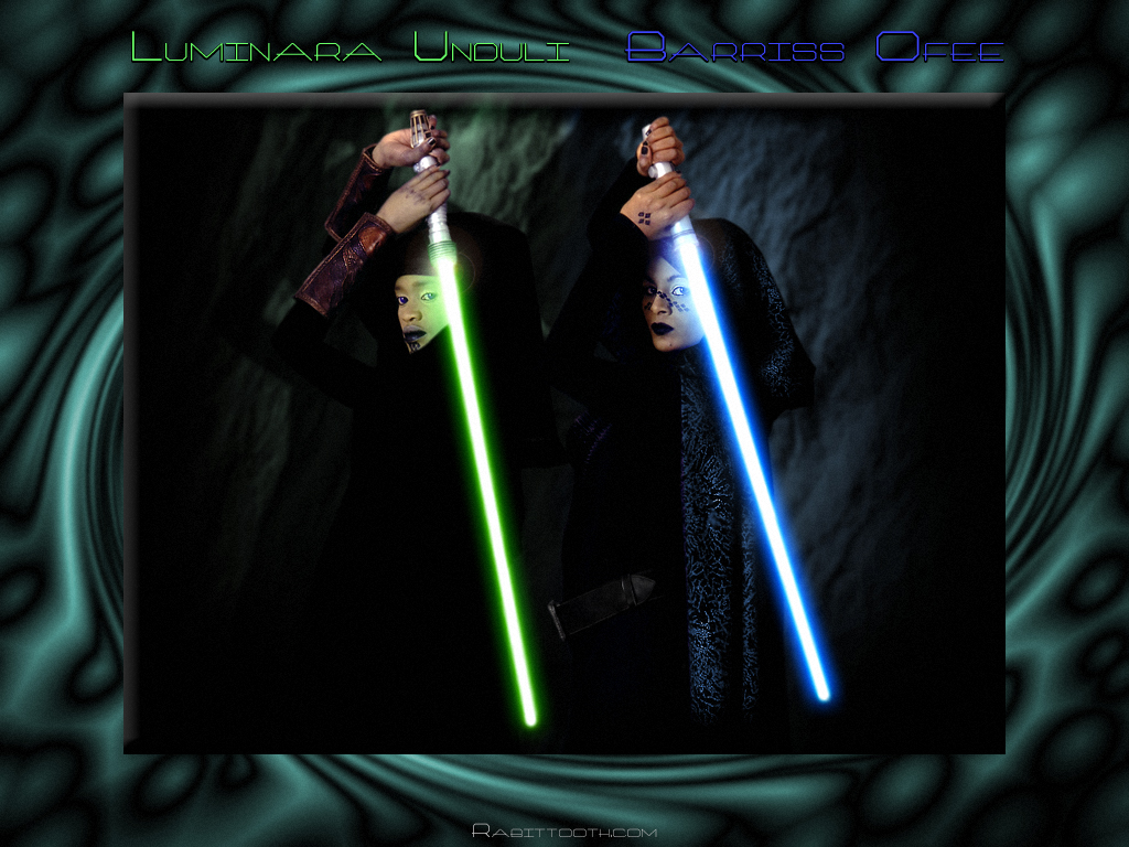 Master And Padawan - Star Wars Padawan And Master - HD Wallpaper 