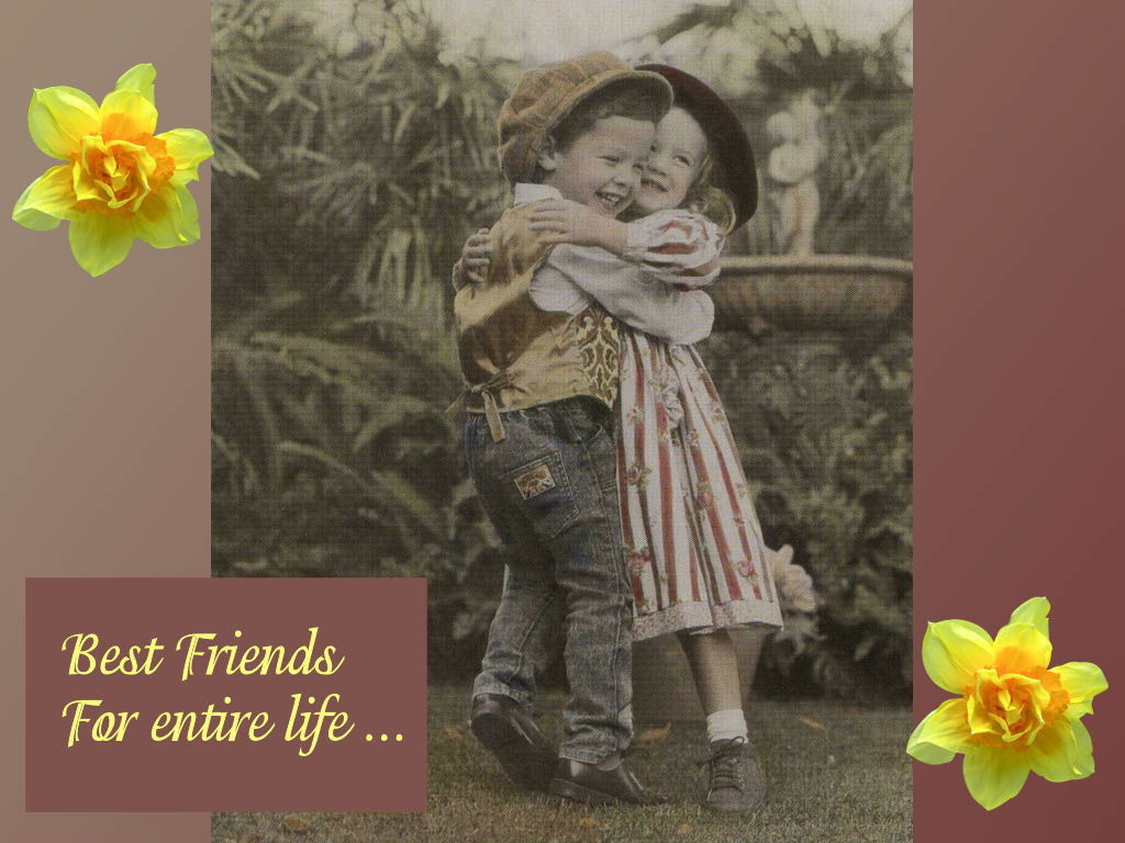 Best Friends - Beautiful Frames For Photoshop - HD Wallpaper 