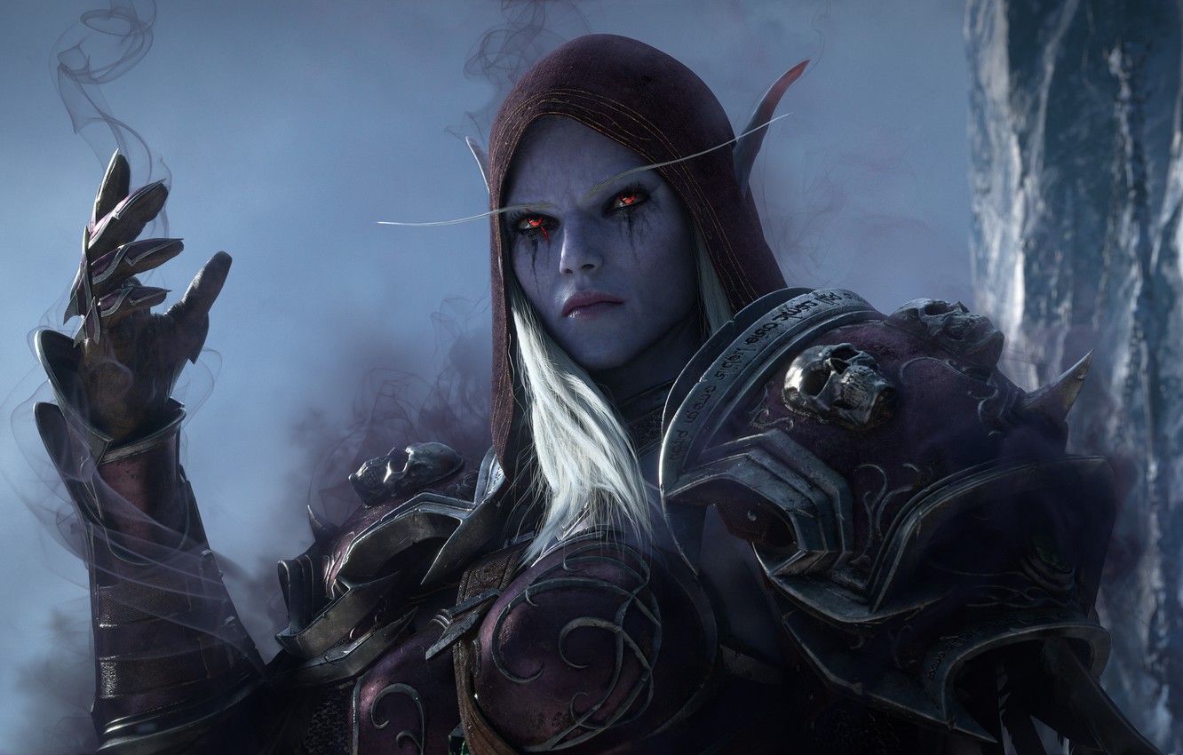 Photo Wallpaper Blizzard Entertainment, Sylvanas Windrunner, - Wow Shadowlands - HD Wallpaper 