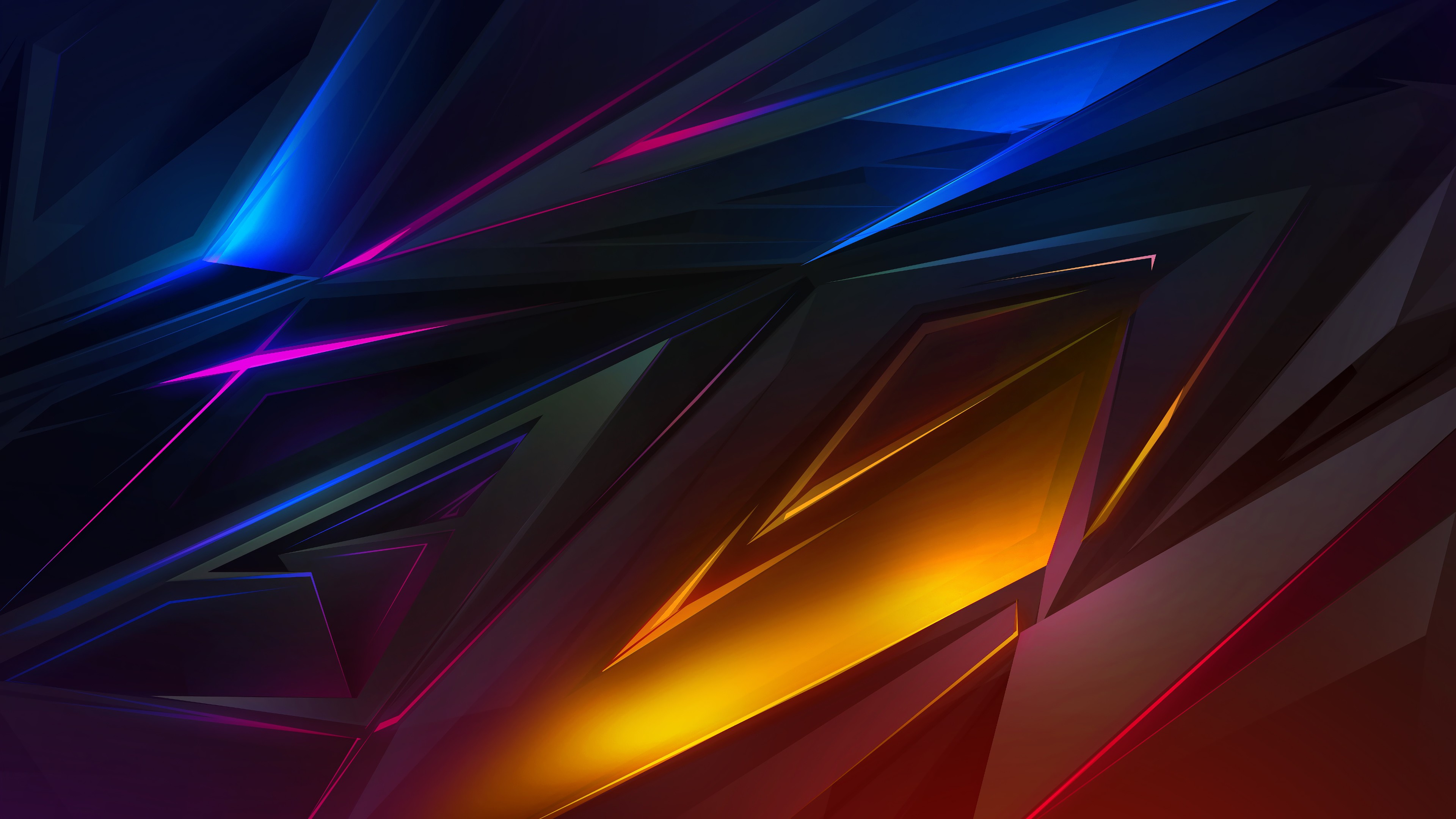 Dark Abstract Wallpaper 4k - 3840x2160 Wallpaper - teahub.io