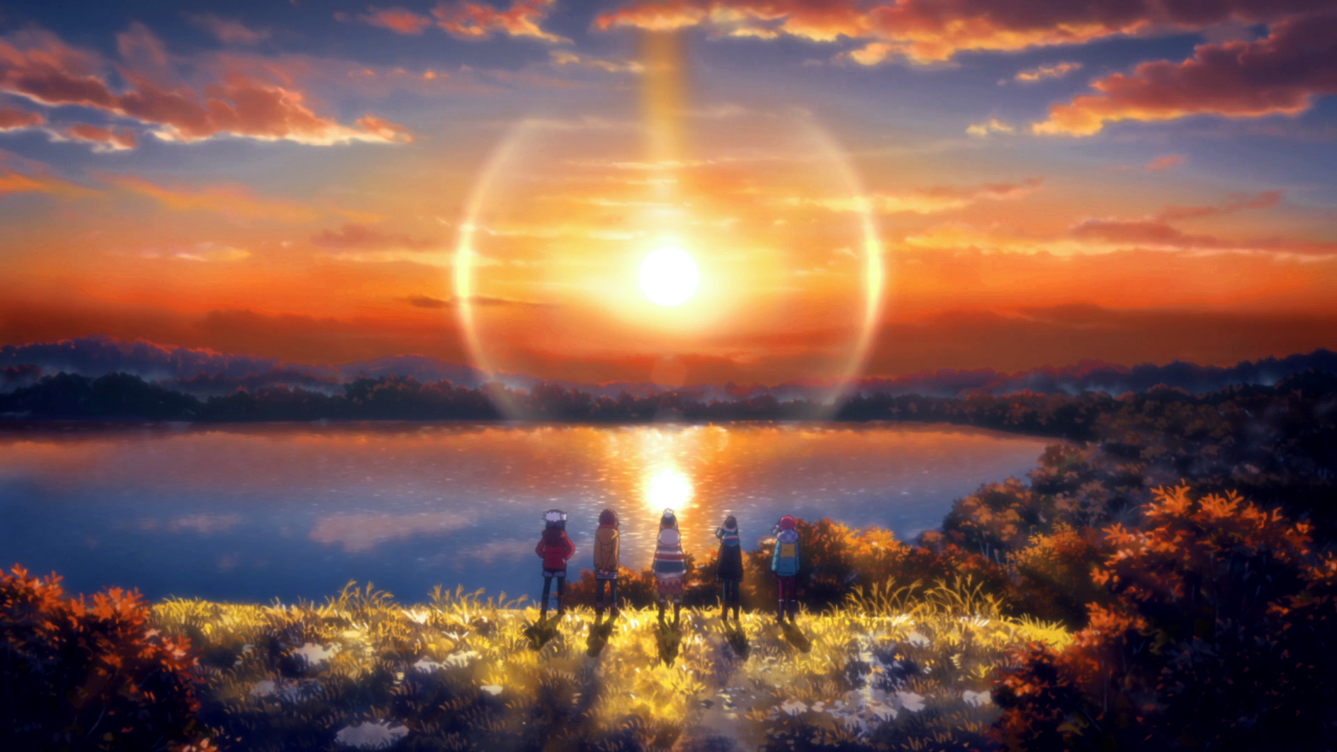 Anime Wallpaper Yuru Camp - HD Wallpaper 