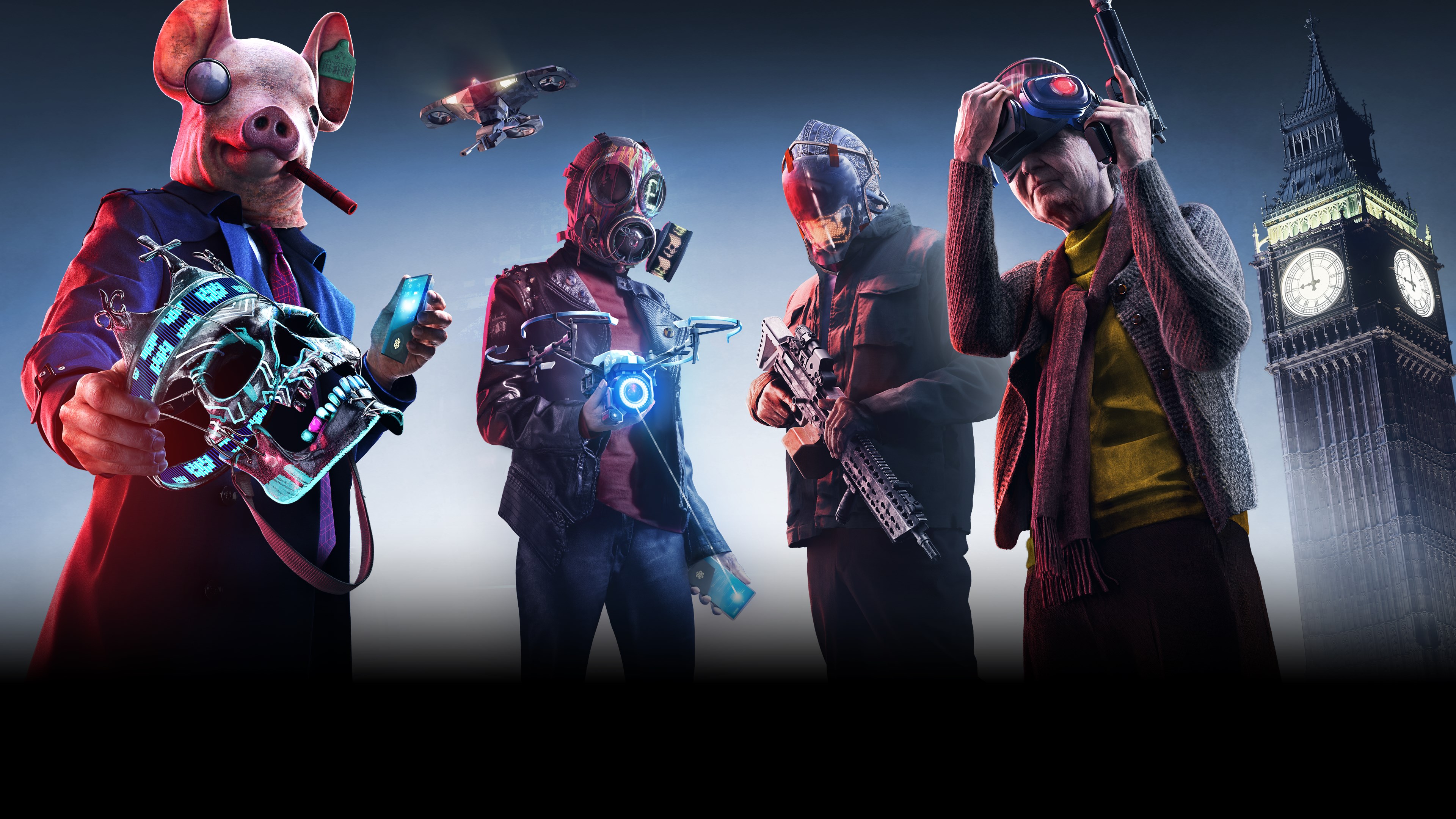 Watch Dogs Legion Masks - HD Wallpaper 