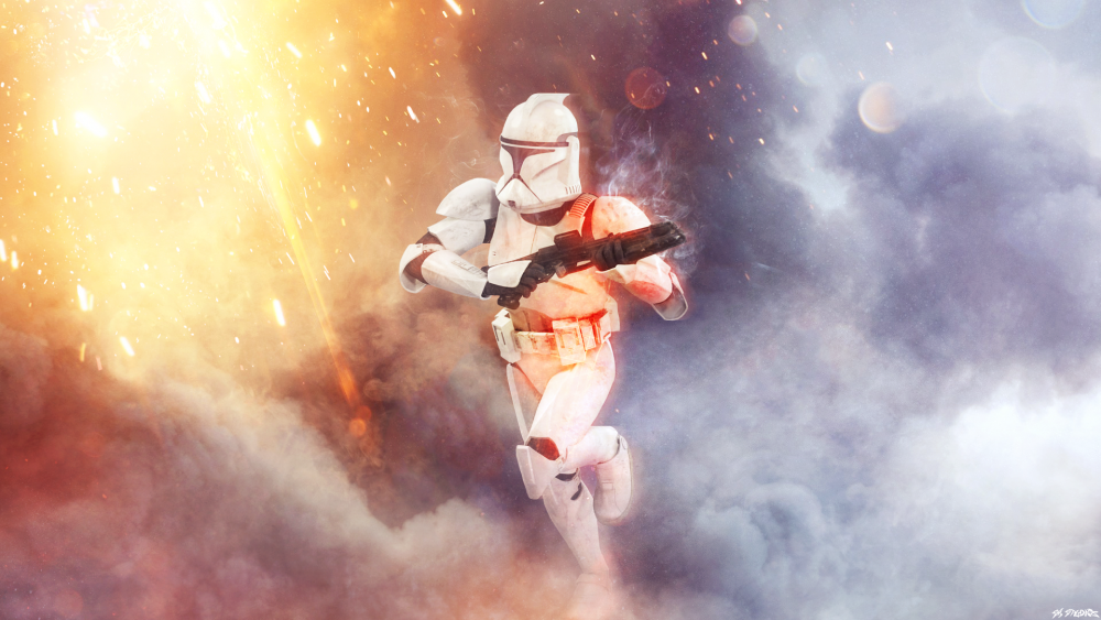 Clone Trooper, Star Wars, Bullets, Guns - Clone Trooper Wallpaper 4k - HD Wallpaper 