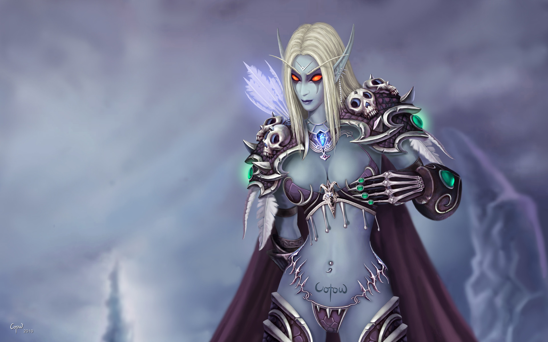 Lady Sylvanas - HD Wallpaper 