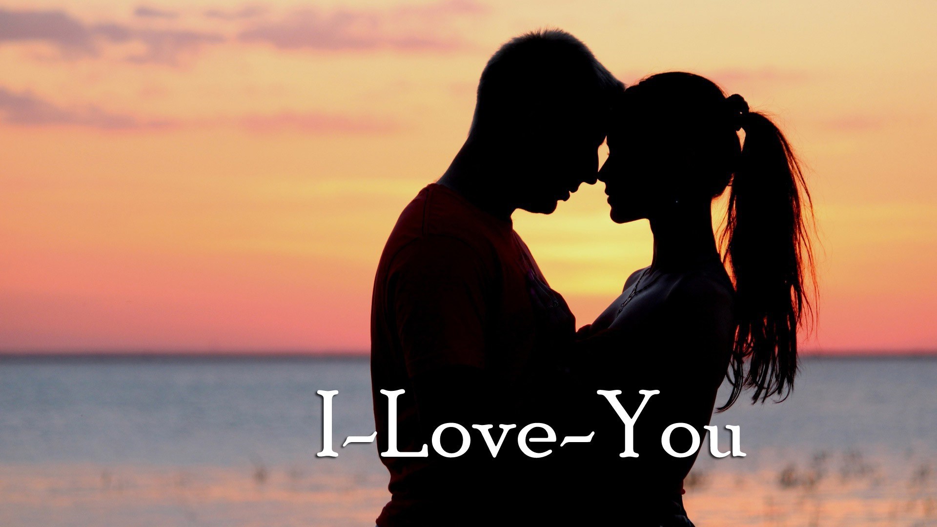 I Love You With Couple Wallpapers Data-src /w/full/3/2/4/93453 - Love You  Kiss Images Hd - 1920x1080 Wallpaper 