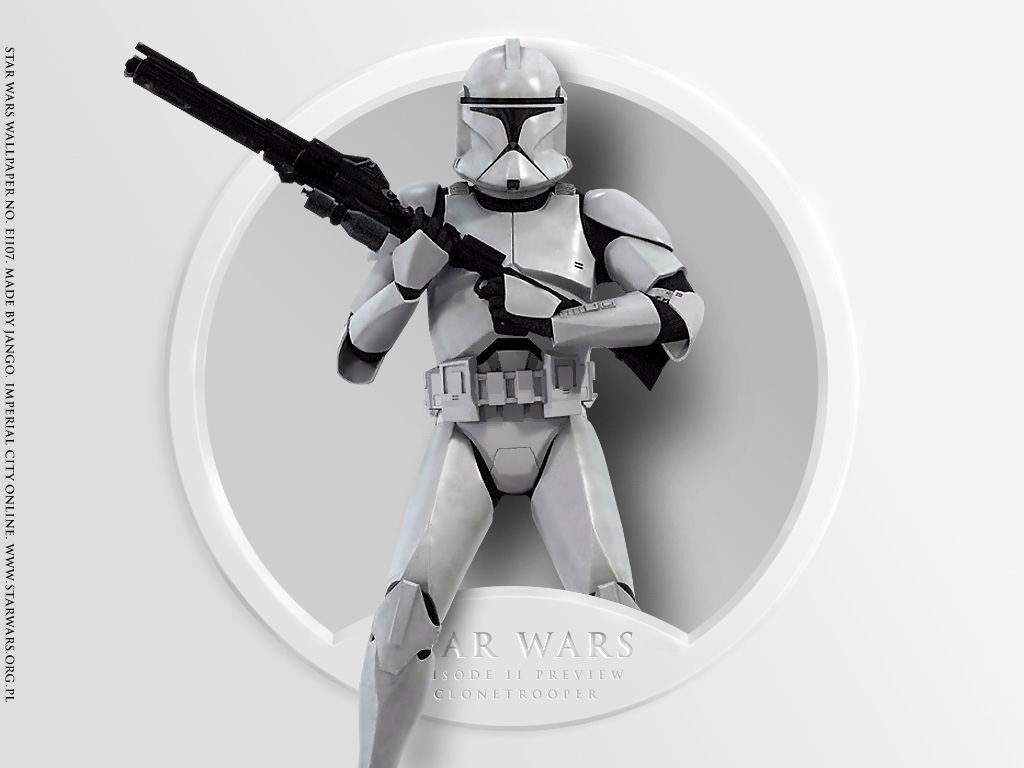 Episode Ii Anteprima Clone Trooper - Clone Trooper Episode 2 - HD Wallpaper 