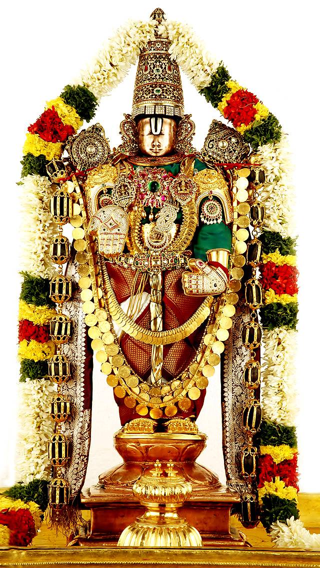 Balaji 3d Wallpaper - Lord Venkateswara Swamy 3d - 640x1136 Wallpaper -  