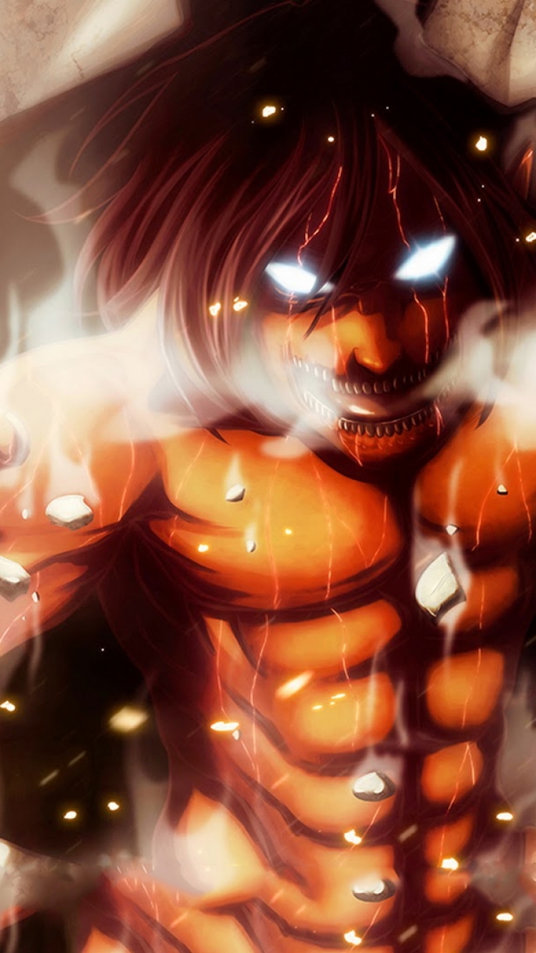 Shingeki No Kyojin Eren Berserk - HD Wallpaper 