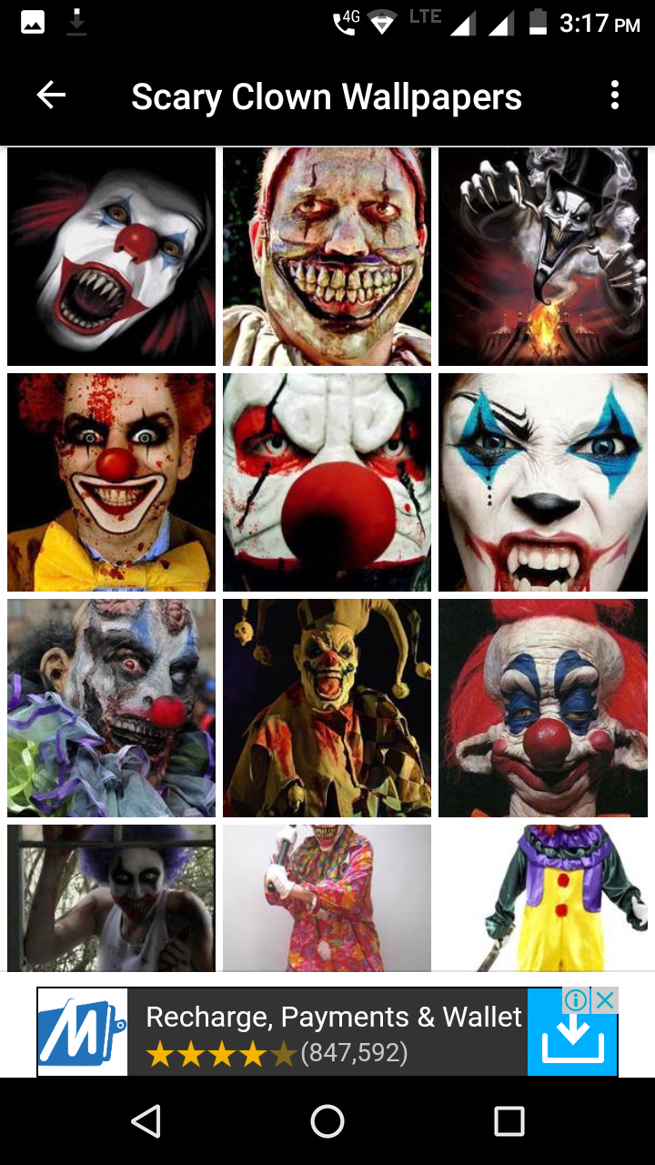 Scary Clown - HD Wallpaper 
