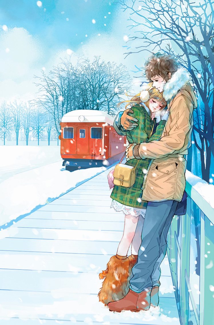 Love Couple Romantic Anime - HD Wallpaper 