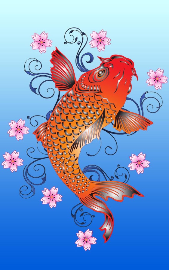 دانلود برنامه 3D Koi Fish Live Wallpaper -HD Live Wallpaper 2019 برای  اندروید | مایکت