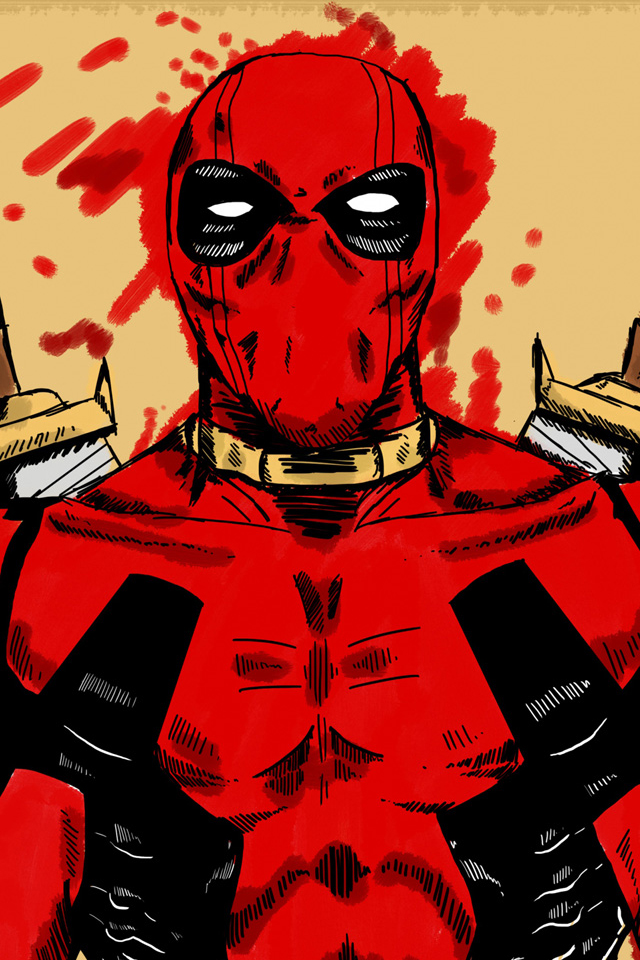 Deadpool Wallpaper - Marvel Cartoon Wallpaper Deadpool - 640x960 Wallpaper Deadpool Wallpaper - Marvel Cartoon Wallpaper Deadpool - 640x960 Wallpaper