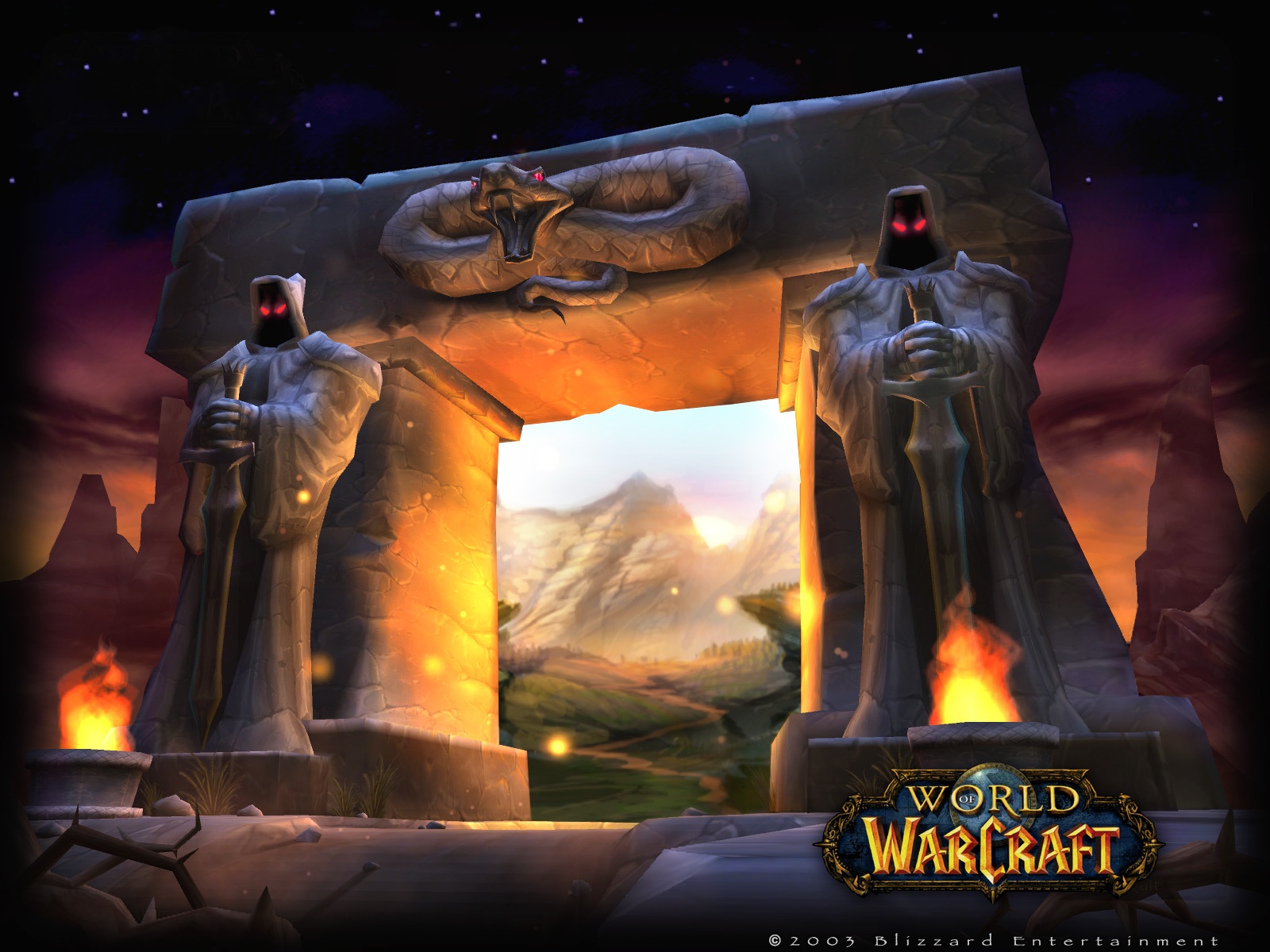 World Of Warcraft Vanilla Portal - HD Wallpaper 