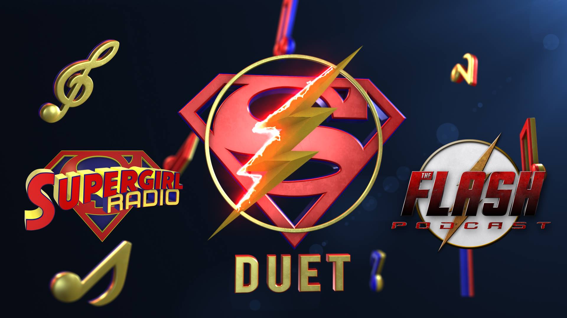 Flash And Supergirl Crossover Symbol - HD Wallpaper 