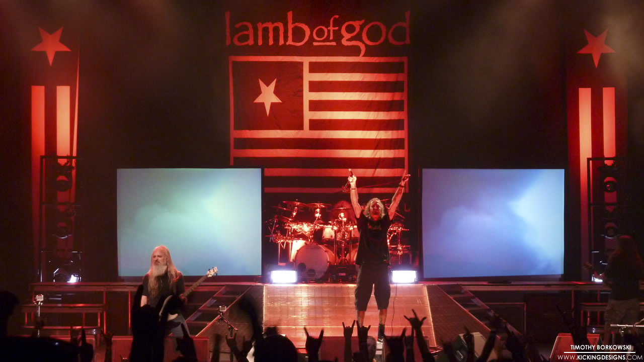 Lamb Of God Live - HD Wallpaper 