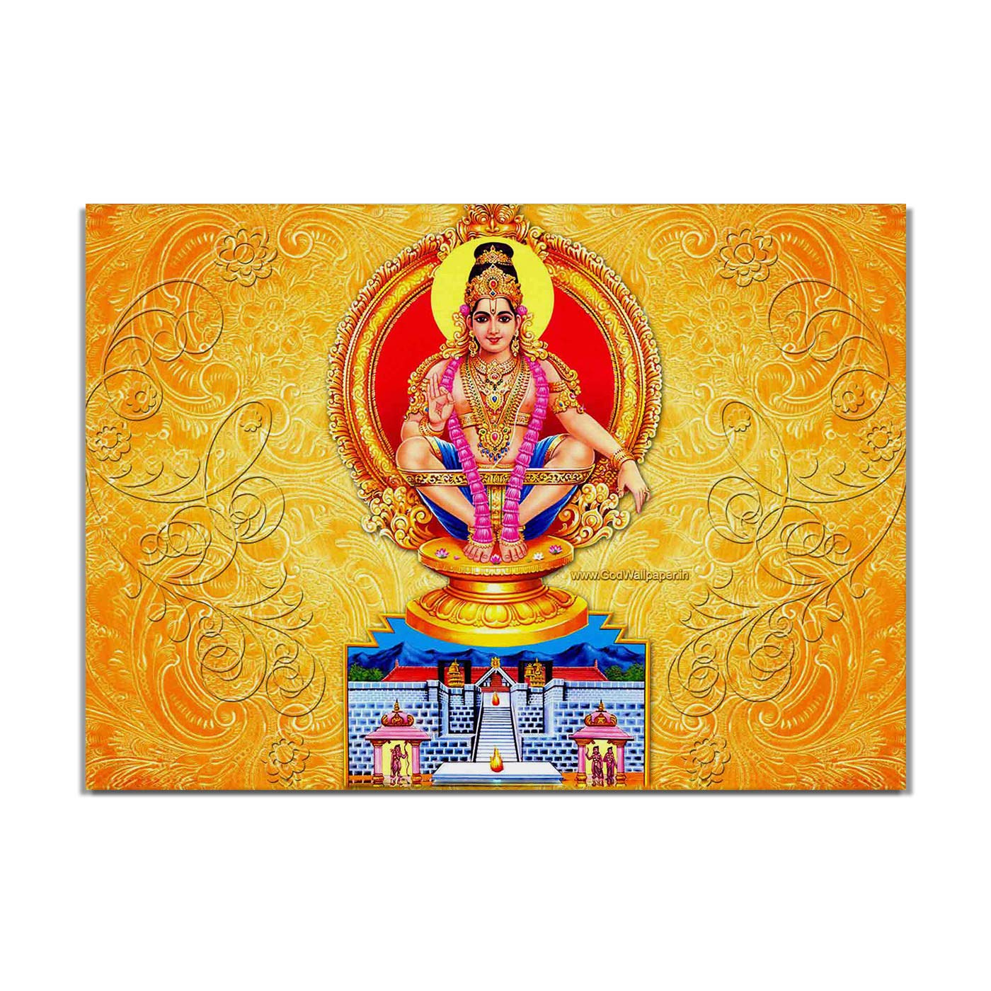 Lord Ayyappa - HD Wallpaper 