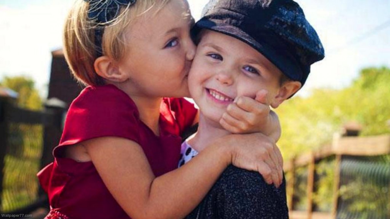 Love Kiss Day - HD Wallpaper 