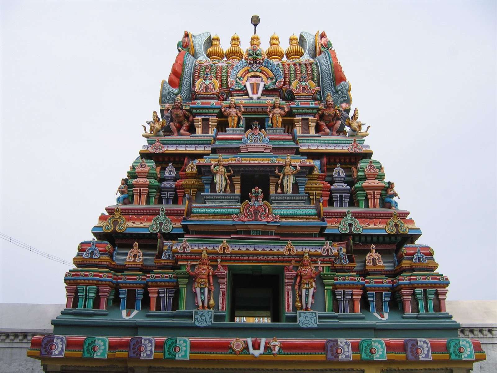 Ulagalantha Perumal Temple - Ulagalantha Perumal Temple, Kanchipuram - HD Wallpaper 