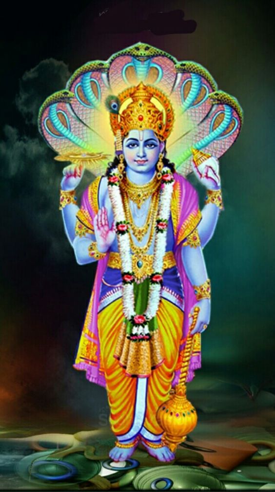 Vishnu Bhagwan Pics Images For Wallpaper - Vishnu Bhagwan Images Hd -  564x1007 Wallpaper 