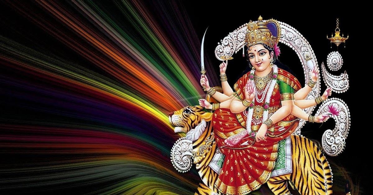 Happy Navratri Durgaa Ji - HD Wallpaper 