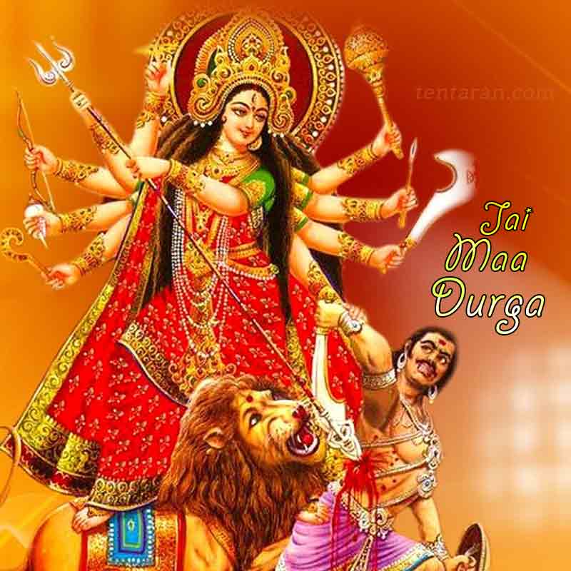 Mata Rani Image9 - Durga Puja Pic Hd - HD Wallpaper 