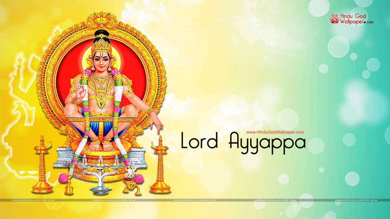 Ayyappa Wallpaper Download Hd - Lord Ayyappa - 1366x768 Wallpaper -  