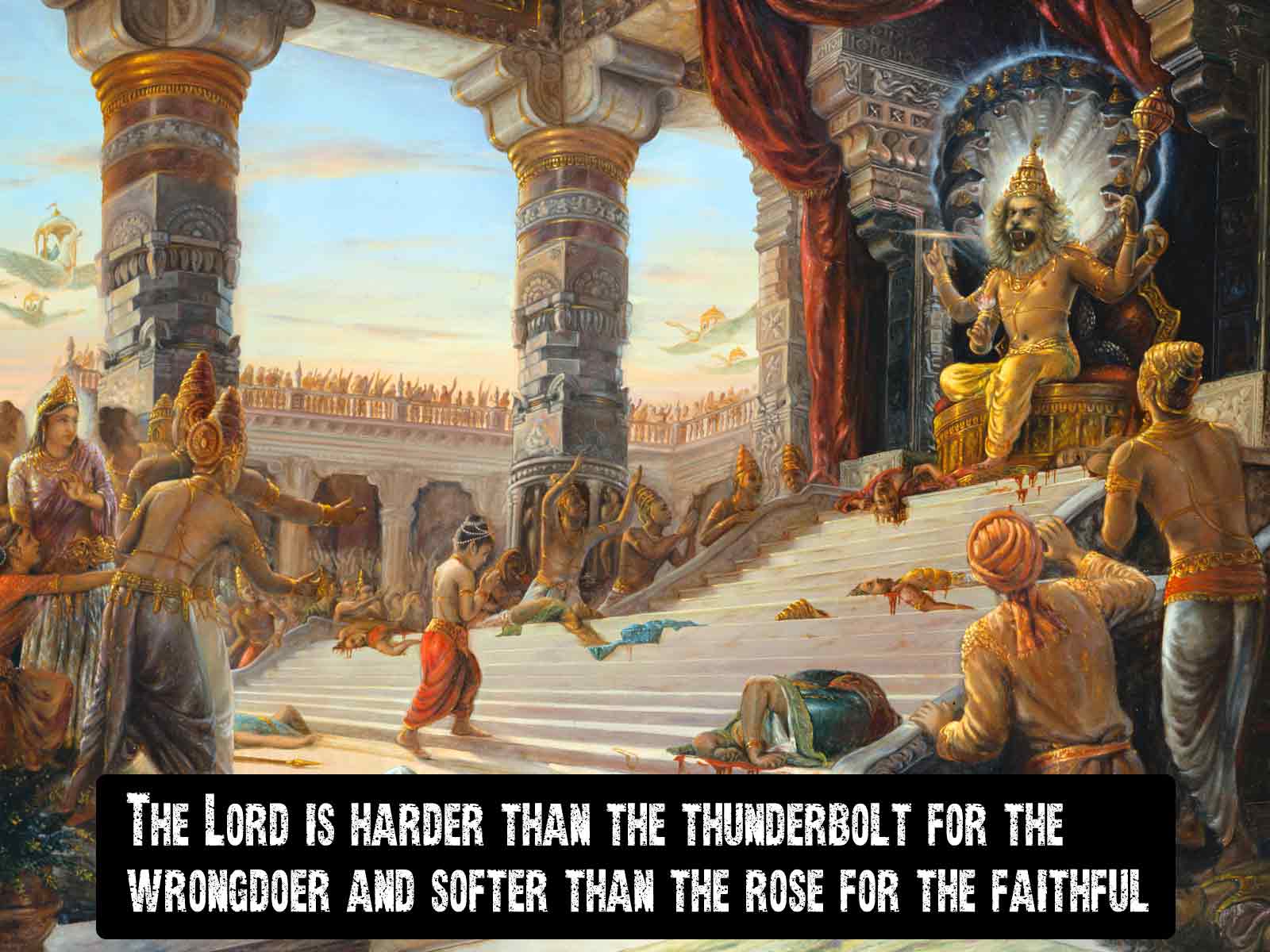 Wallpaper Lord Narasimha - Lord Narasimha - HD Wallpaper 