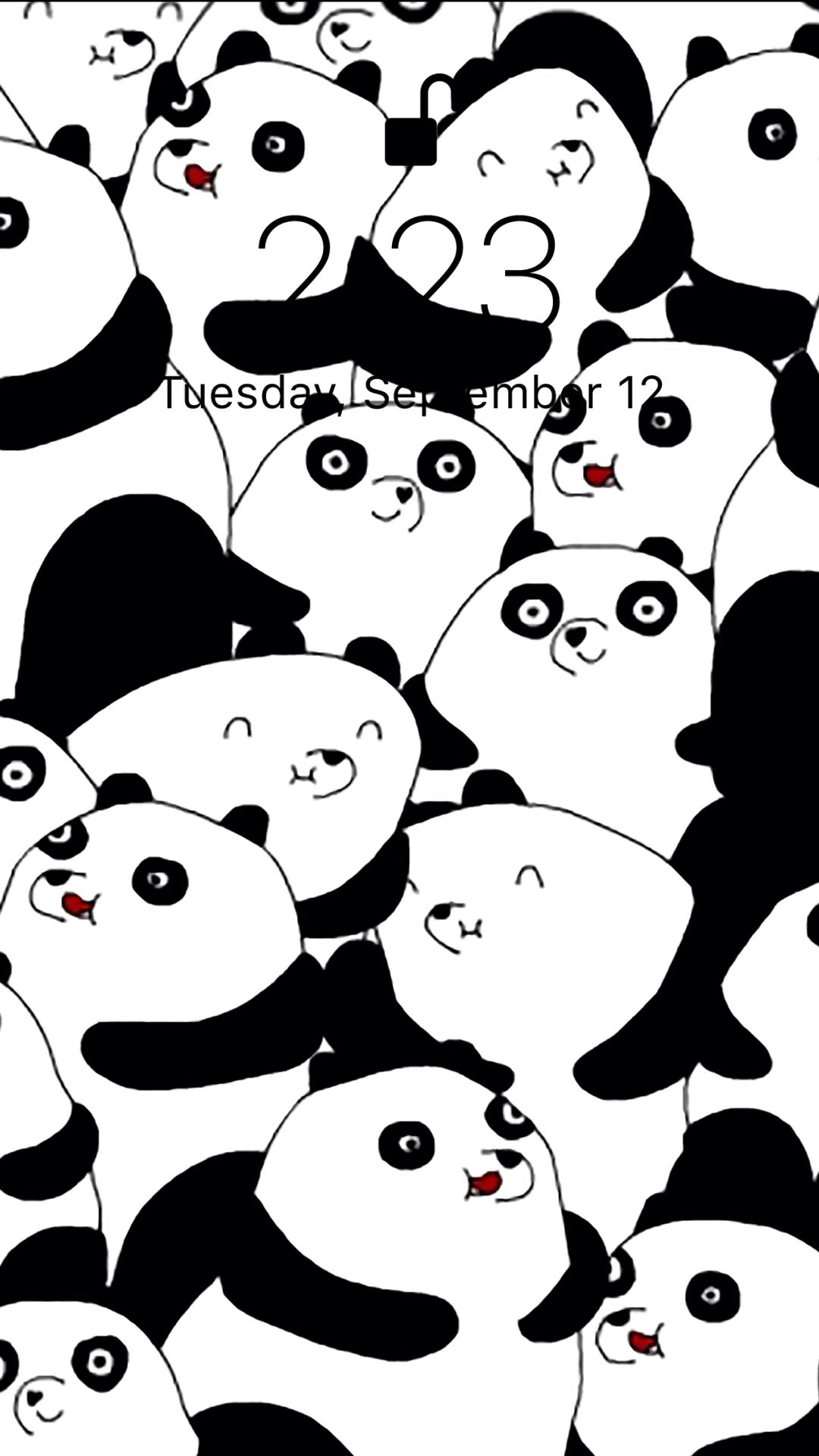 Cute Animated Panda Gif - HD Wallpaper 