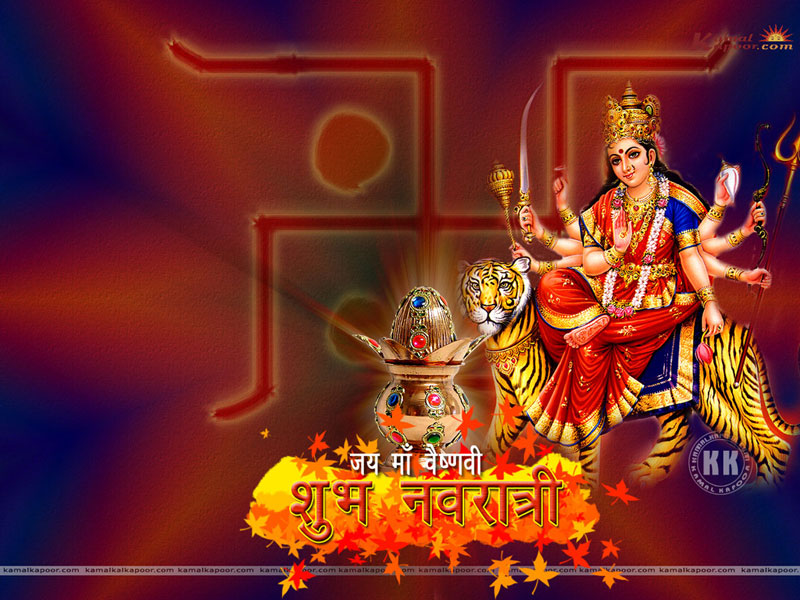 Happy Navratri Images 2019 - HD Wallpaper 