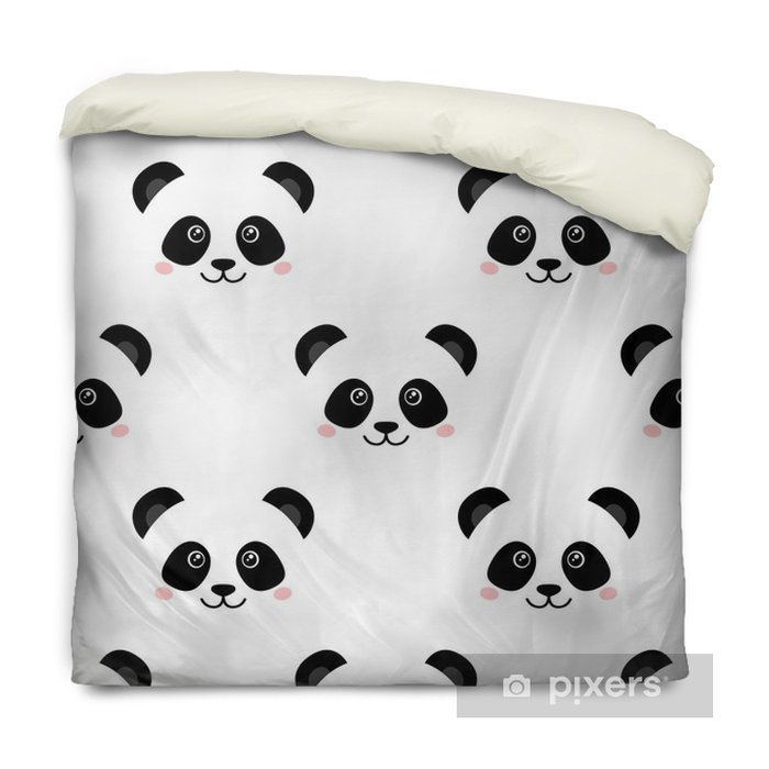 Panda Face Pillow - HD Wallpaper 