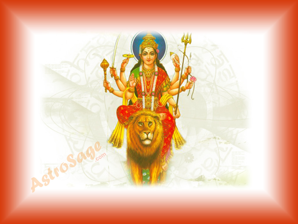 May Mata Rani Blessings Quotes - HD Wallpaper 