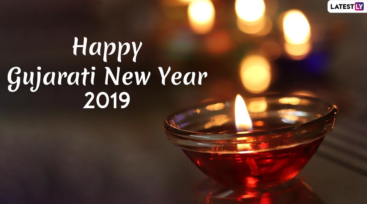 Happy Gujarati New Year 2019 Images & Hd Wallpapers - Happy New Year Gujarat - HD Wallpaper 