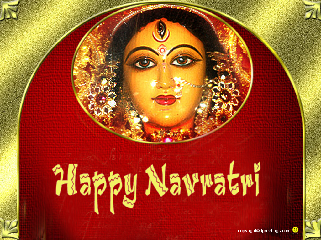 Happy Navratri Wallpaper - Navratri 2011 - HD Wallpaper 