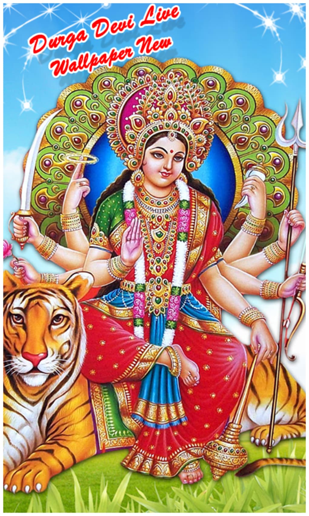 Durga Devi Live Wallpaper New - Durga Maa Photo Frame App - HD Wallpaper 