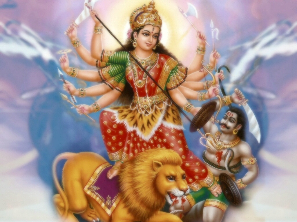 Maa Durga High Resolution - HD Wallpaper 