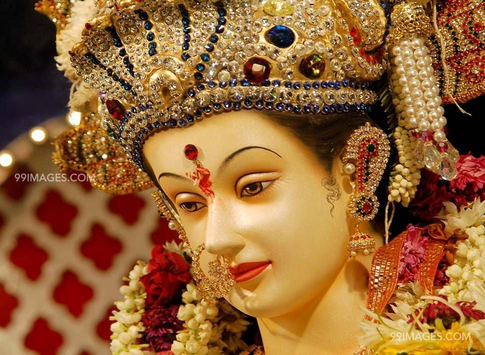 Maa Durga Devi Latest Hd Photos 
 Title Maa Durga Devi - Bhavani Mata - HD Wallpaper 