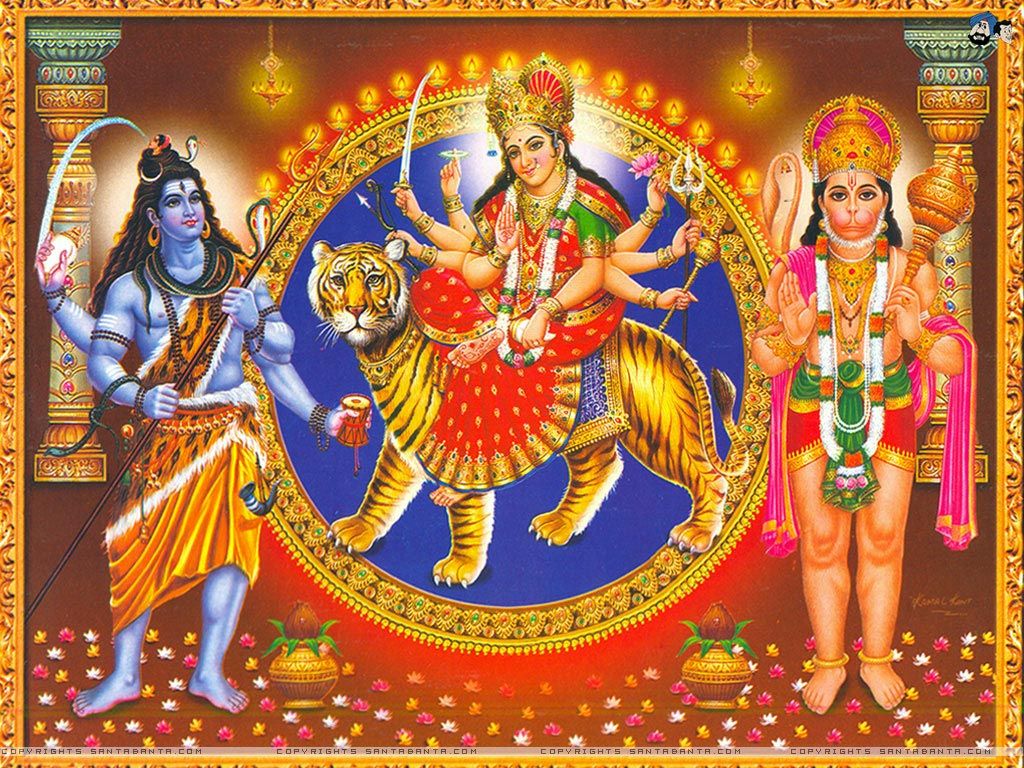 Maa Durga Photos Download - HD Wallpaper 