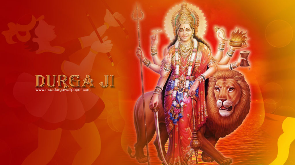 Maa Durga Face Hd Wallpaper 1080p - Maa Durga 3d Image Hd - HD Wallpaper 