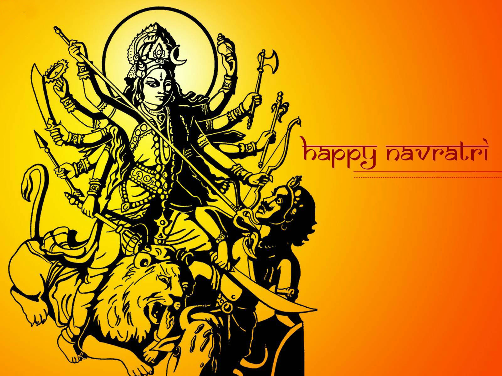 Chaitra Navratri - Durga Puja Background Png - HD Wallpaper 