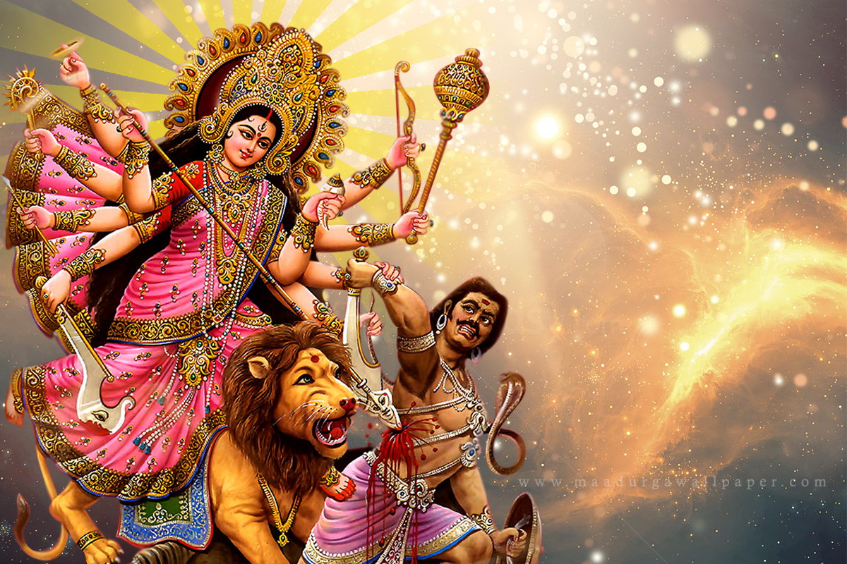 Durga Puja Background Png - HD Wallpaper 