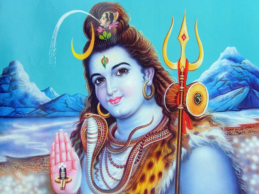 Lord Shiva Wallpaper - Shiva God Wallpaper Free Download - HD Wallpaper 