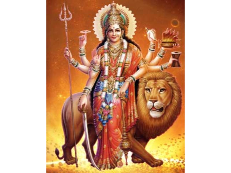 Maa Durga Images Hd, Wallpaper And Sherawali Maa Durga - Durga Mata Photo Hd Wallpaper Download - HD Wallpaper 