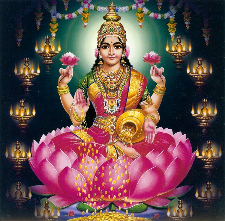 God Lakshmi Images Full Hd Wallpaper - Laxmi Devi Hd - HD Wallpaper 