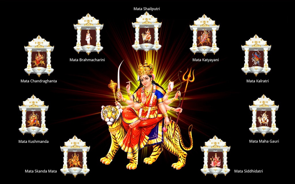 Navratri Maa Durga Images For Whatsapp Dp Profile, - Navratri Image Hd 2018 - HD Wallpaper 